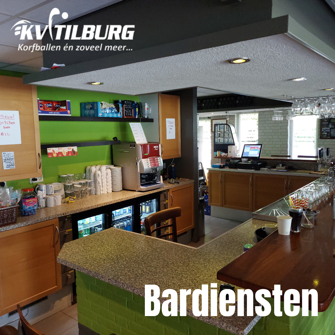 Bardiensten tweede deel zaal