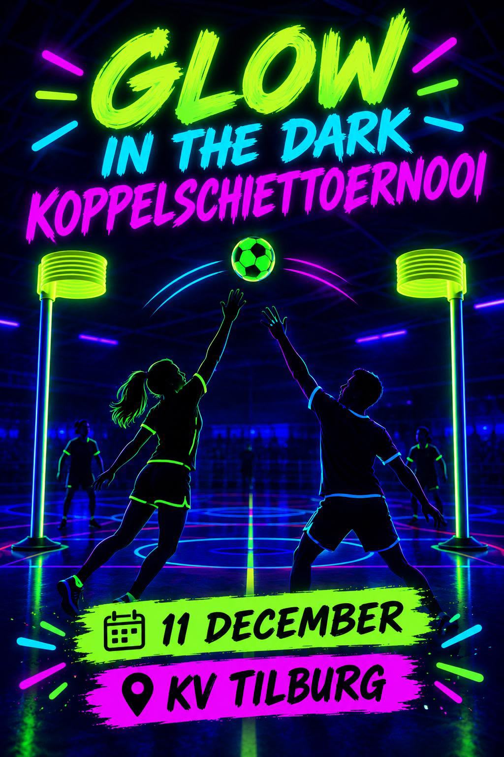 🌟🖤 LET’S GLOW KVTILBURG! 💚✨