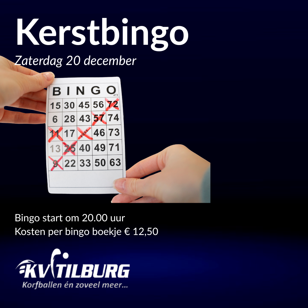 Kerstbingo 20 december 2025